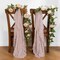 2 Pack Dusty Pink Cheesecloth Table Runner, 35x120 Inch Boho Rustic Cheese Cloth